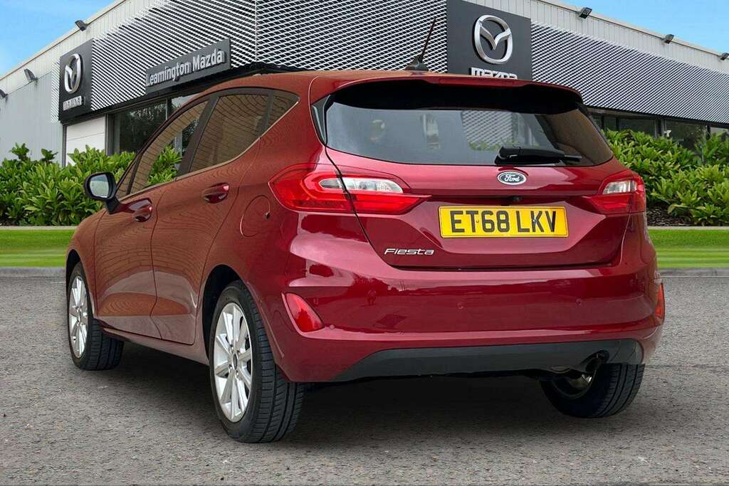 Ford Fiesta 1.0T Ecoboost Gpf Titanium Hatchback Ma ET68LKV Red #2
