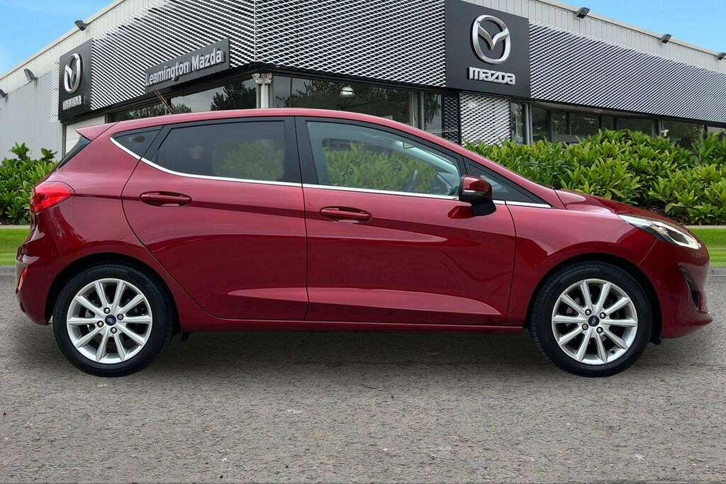 Ford Fiesta 1.0T Ecoboost Gpf Titanium Hatchback Ma ET68LKV Red #4