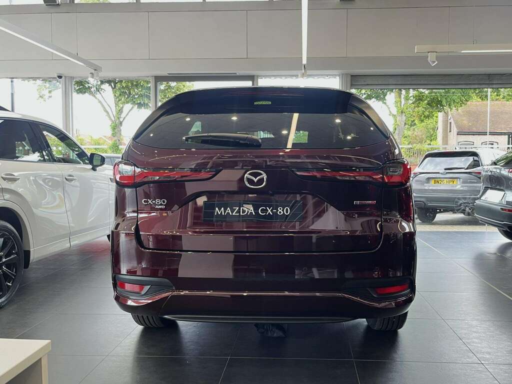 Mazda CX-80 3.3D 254Ps Awd Homura Red #4