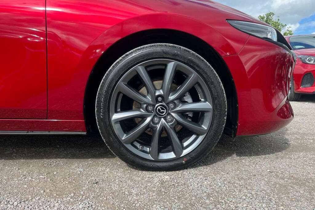 Mazda 3 Exclusive-line Mhev BX75WWT Red #5