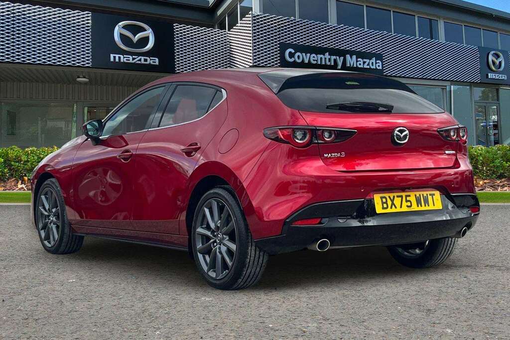 Mazda 3 Exclusive-line Mhev BX75WWT Red #2