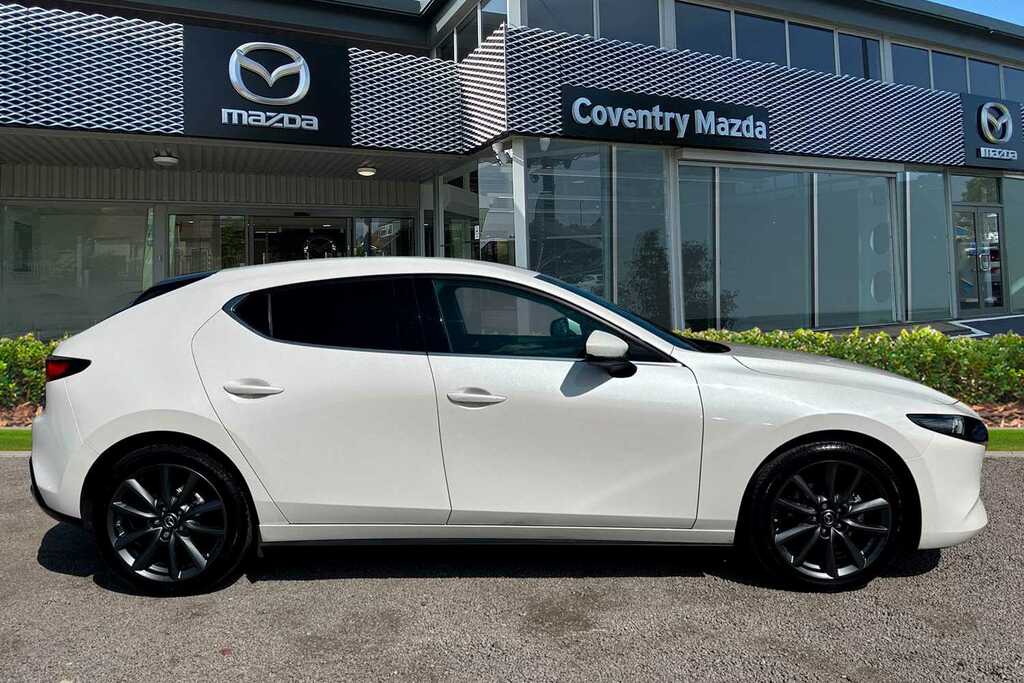 Mazda 3 122Ps Exclusive-line White #4