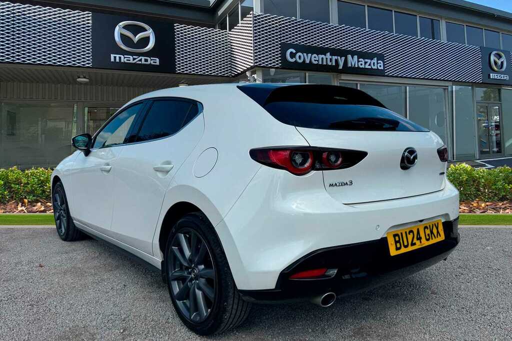 Mazda 3 122Ps Exclusive-line White #2
