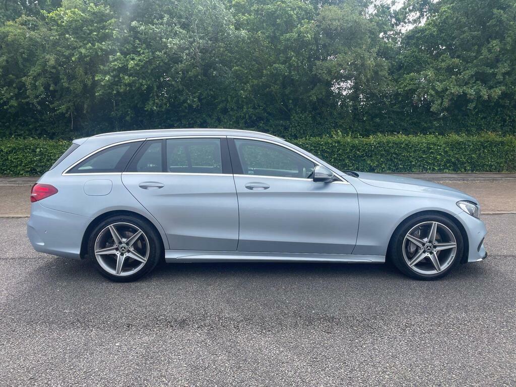 Mercedes-Benz C Class 2.1 C220d Amg Line G-tronic Euro 6 S S WO17GME Silver #3