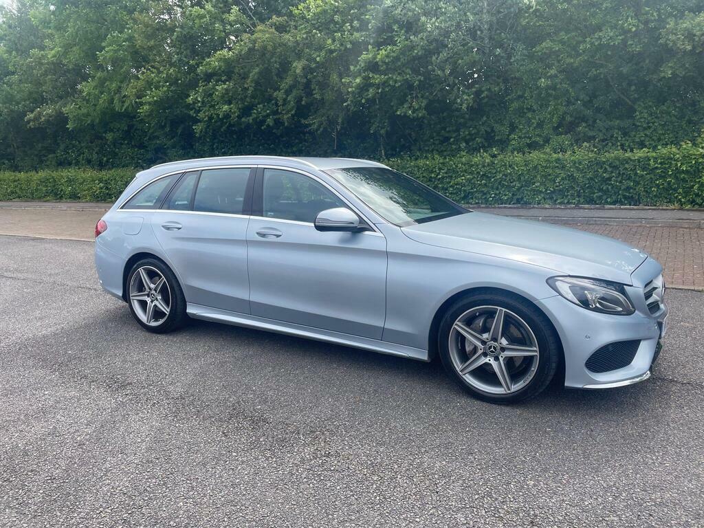 Mercedes-Benz C Class 2.1 C220d Amg Line G-tronic Euro 6 S S WO17GME Silver #2