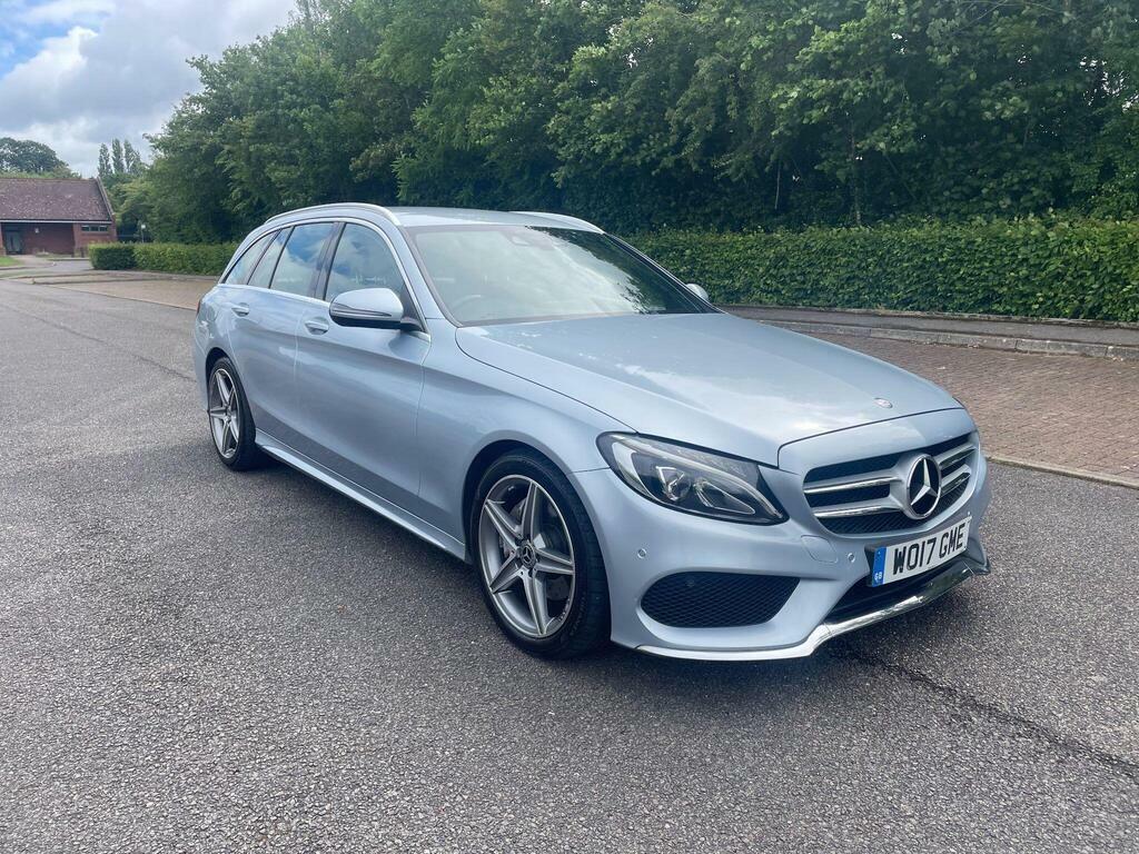 Mercedes-Benz C Class 2.1 C220d Amg Line G-tronic Euro 6 S S WO17GME Silver