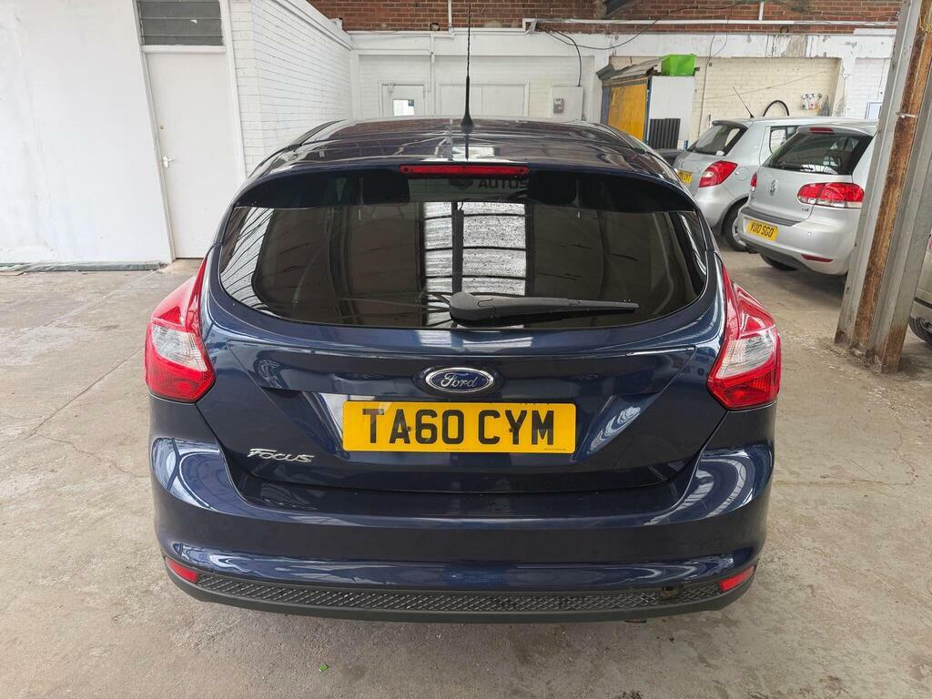 Ford Focus 1.6 Zetec Powershift Euro 5 TA60CYM Blue #5