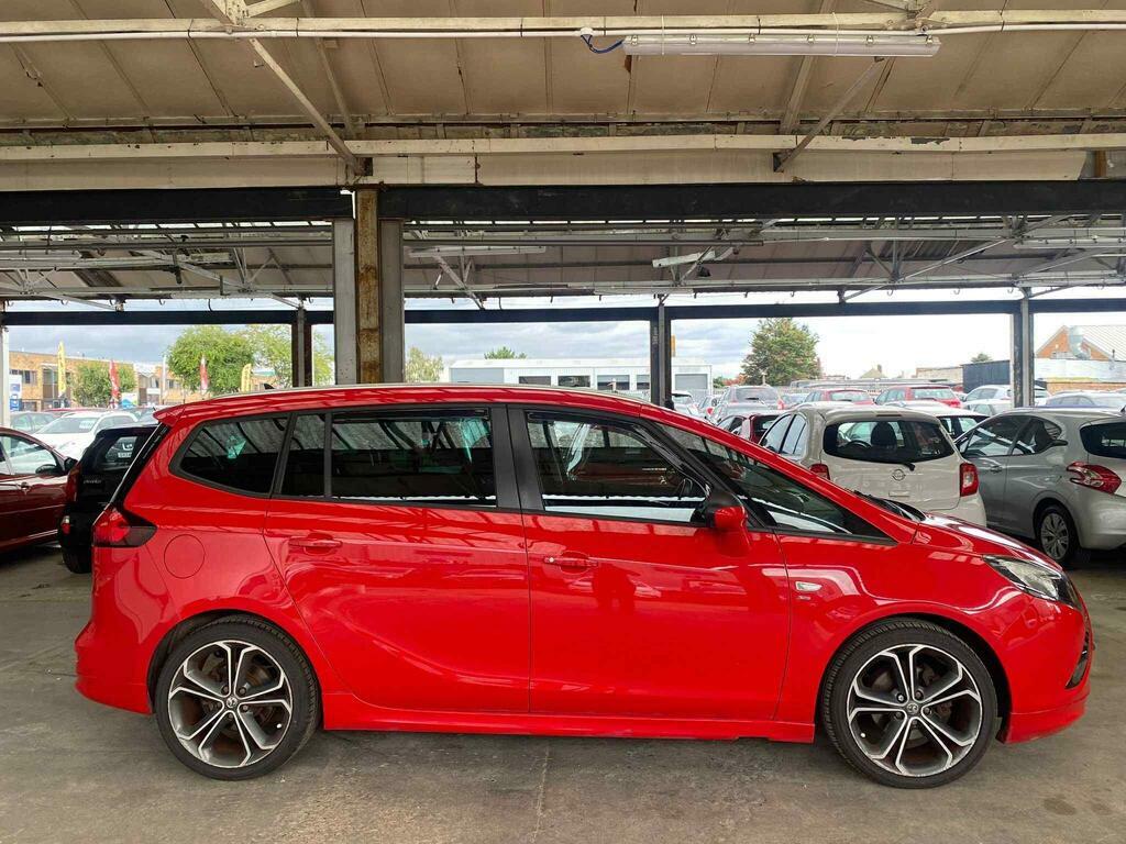 Vauxhall Zafira Tourer 1.4I Turbo Sri Euro 6 Red #3