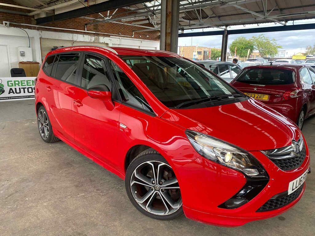 Vauxhall Zafira Tourer 1.4I Turbo Sri Euro 6 Red