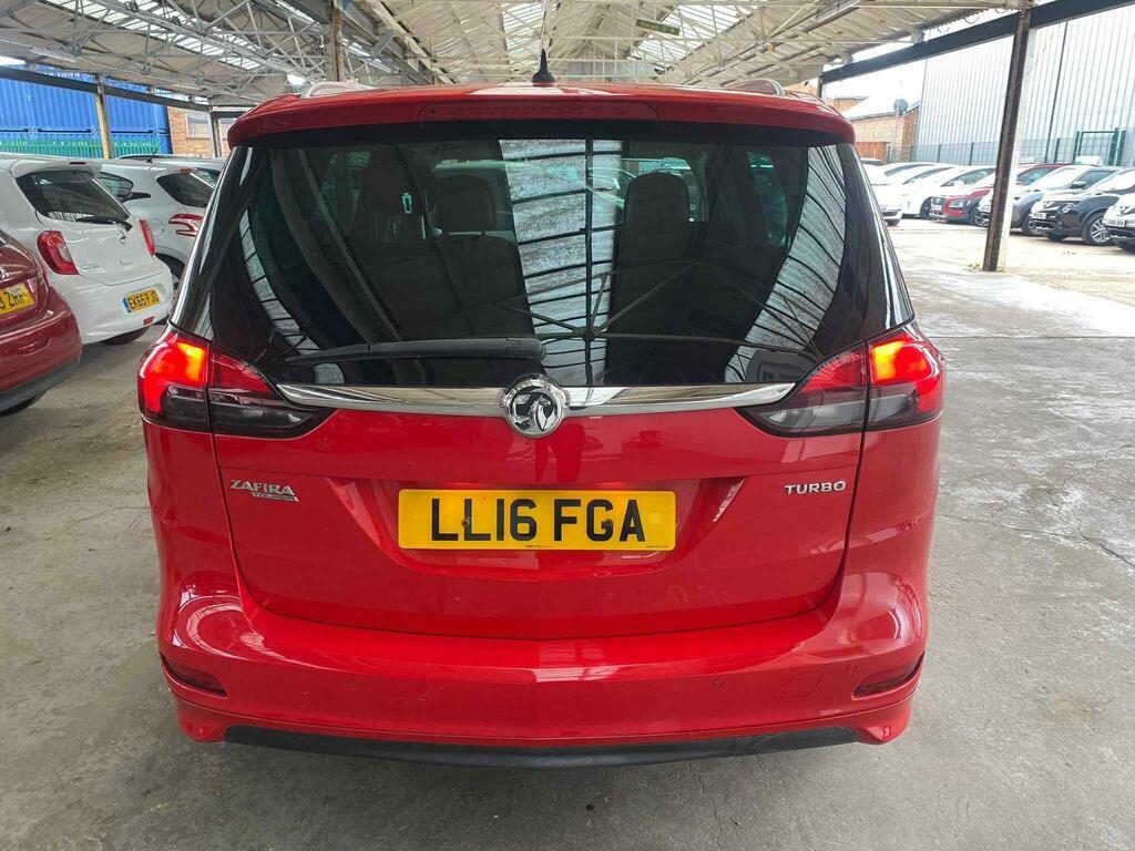 Vauxhall Zafira Tourer 1.4I Turbo Sri Euro 6 Red #5