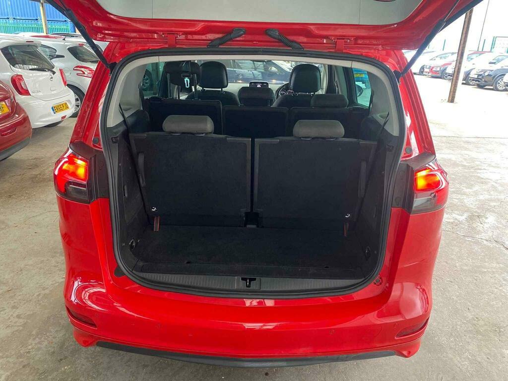 Vauxhall Zafira Tourer 1.4I Turbo Sri Euro 6 Red #6