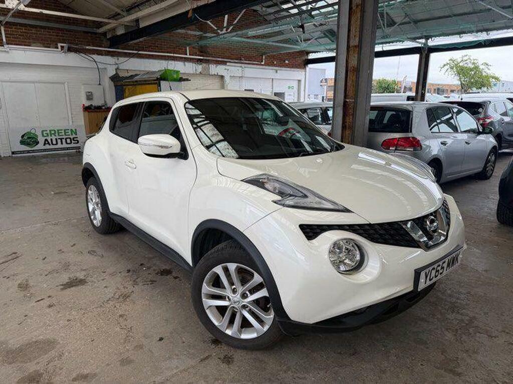 Nissan Juke Tekna White #1