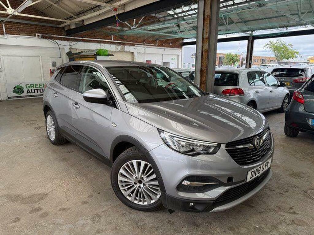 Vauxhall Grandland X 1.2 Turbo Sport Nav Euro 6 S S Grey