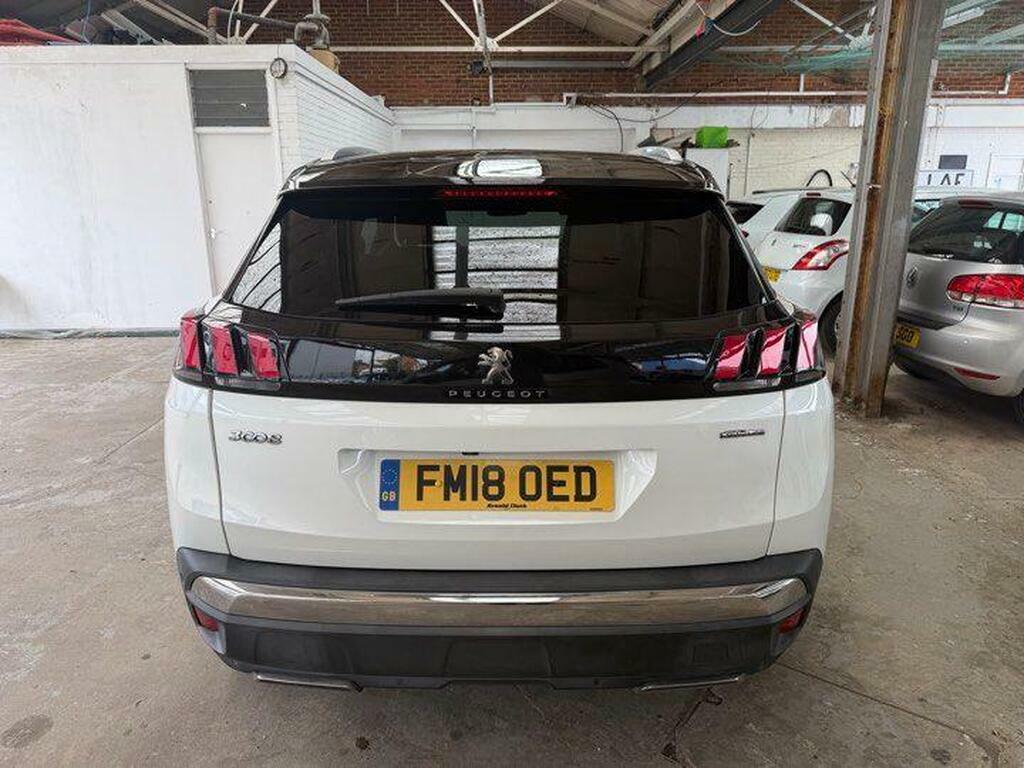 Peugeot 3008 1.2 Puretech Gt Line Premium Euro 6 S S White #5