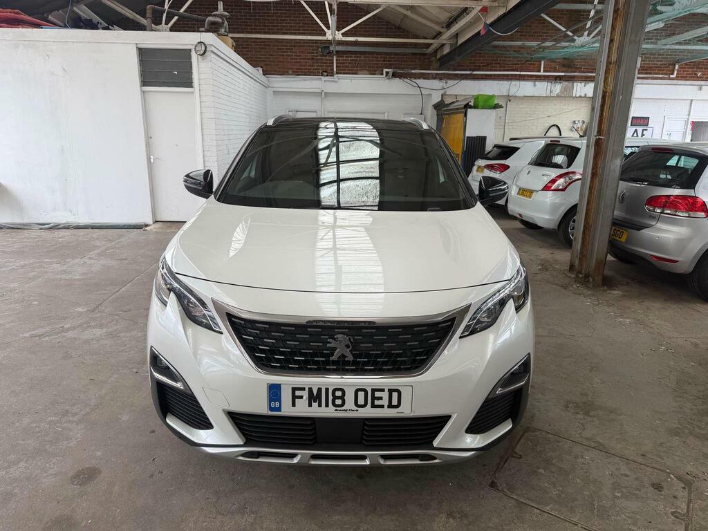 Peugeot 3008 1.2 Puretech Gt Line Premium Euro 6 S S White #2