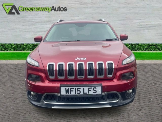 Jeep Cherokee Crd Limited Suv Red #3
