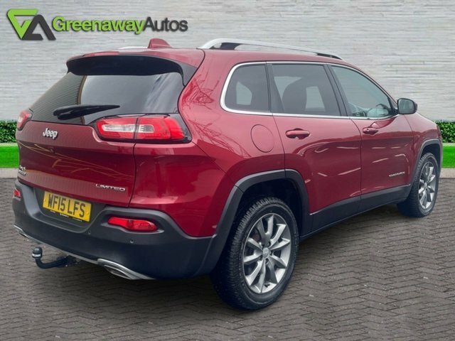 Jeep Cherokee Crd Limited Suv Red #6