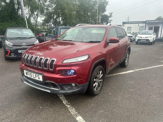 Jeep Cherokee Crd Limited Suv Red #2