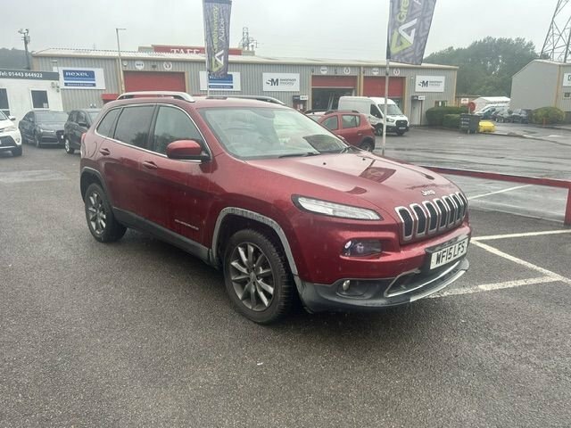 Jeep Cherokee Crd Limited Suv Red