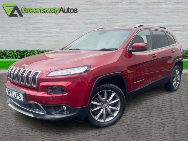 Jeep Cherokee Crd Limited Suv Red