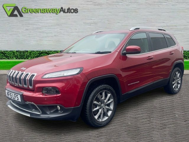 Jeep Cherokee Crd Limited Suv Red #2