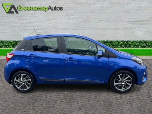 Toyota Yaris Vvt-i Y20 Bi-tone Hatchback Blue #5