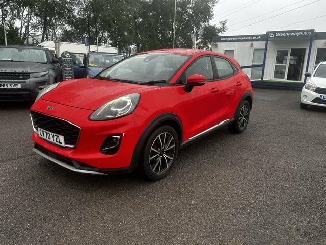 Ford Puma Ecoboost Mhev Titanium Suv CV70YZL Red #4