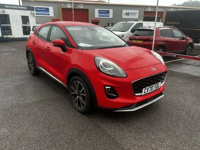 Ford Puma Ecoboost Mhev Titanium Suv CV70YZL Red #2