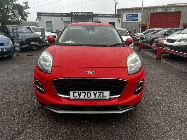 Ford Puma Ecoboost Mhev Titanium Suv CV70YZL Red #3