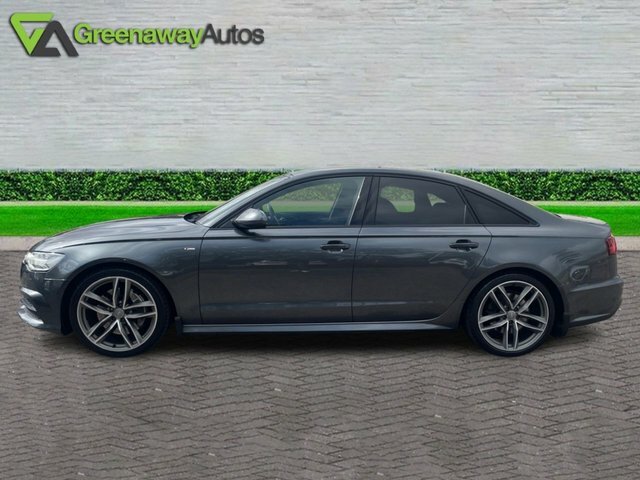 Audi A6 Saloon S Line Blue #10