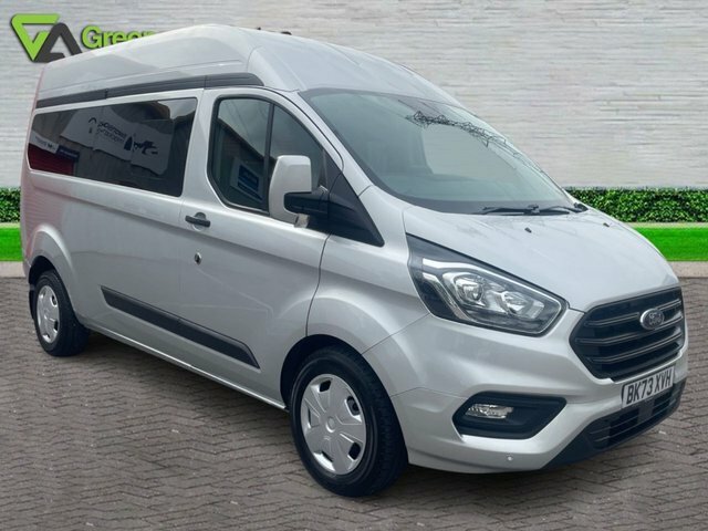 Ford Transit Custom 320 Ecoblue Trend Kombi Silver #4