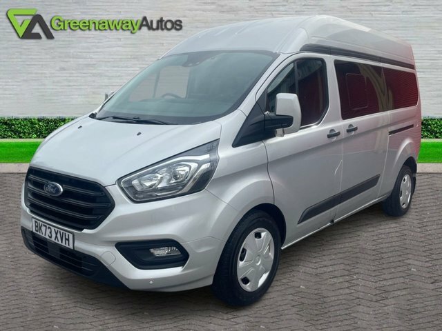 Ford Transit Custom 320 Ecoblue Trend Kombi Silver #2