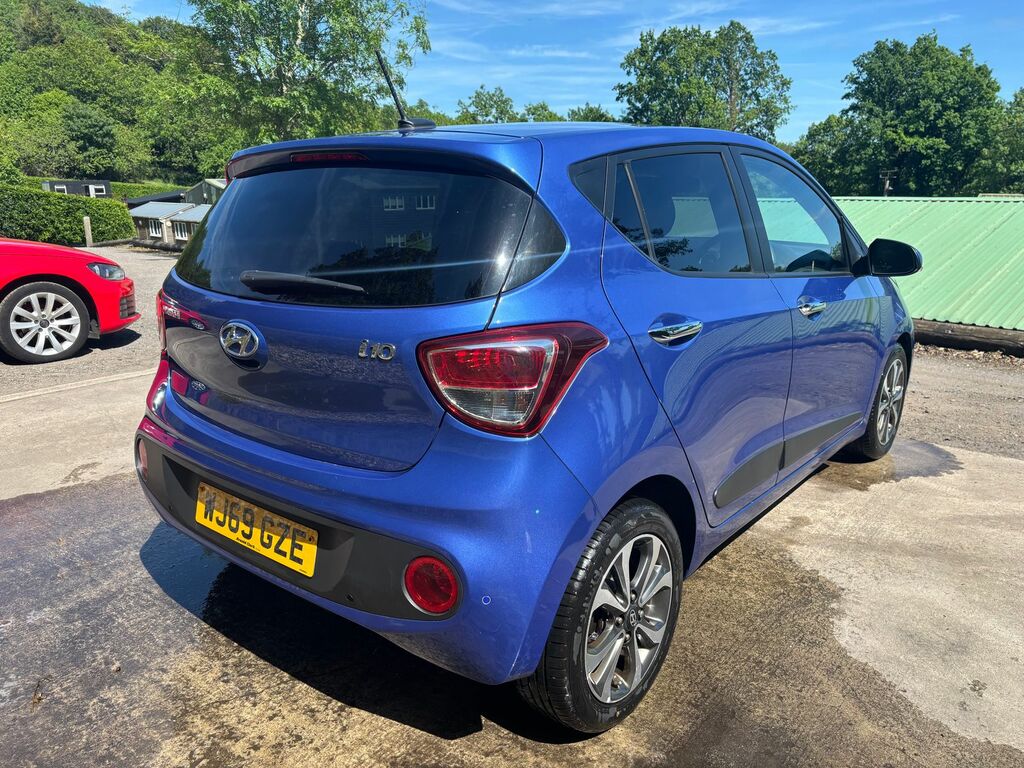 Hyundai I10 1.2 Premium Se Hatchback Euro 6 WJ69GZE Blue #5