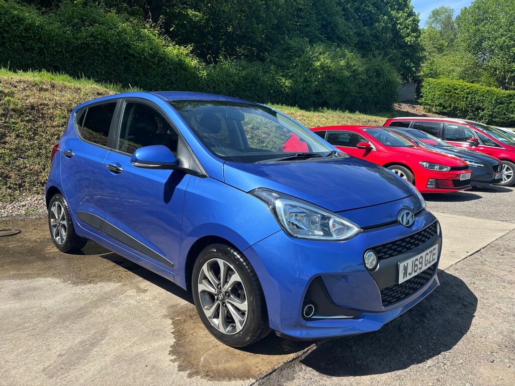 Hyundai I10 1.2 Premium Se Hatchback Euro 6 WJ69GZE Blue #3