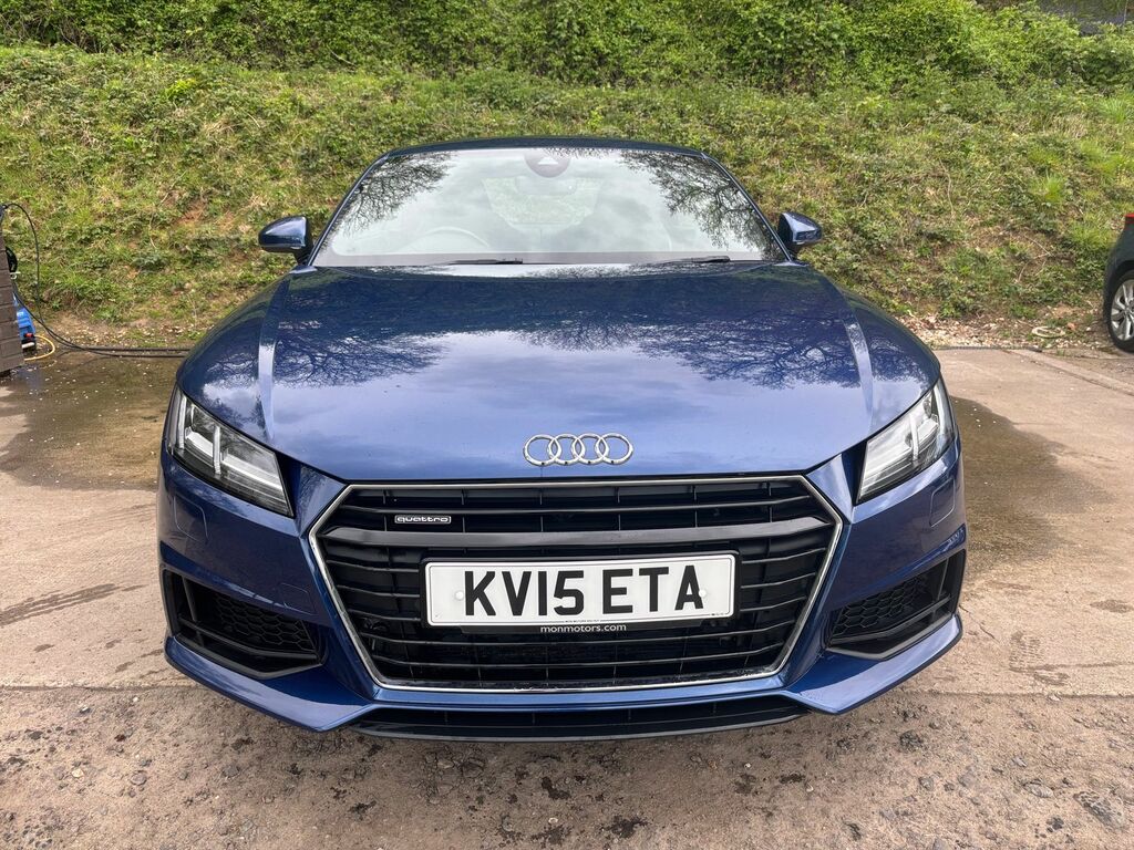 Audi TT 2.0 Tfsi S Line Coupe S Tronic Quattro KV15ETA Blue #2