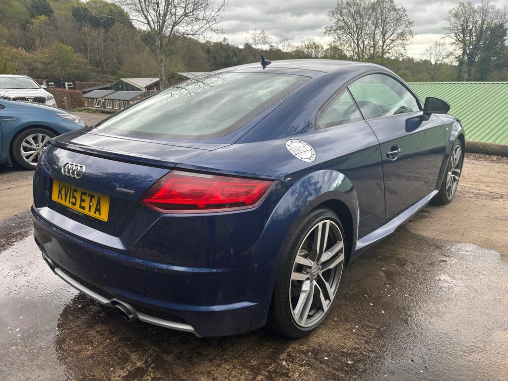 Audi TT 2.0 Tfsi S Line Coupe S Tronic Quattro KV15ETA Blue #5
