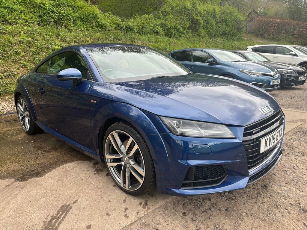 Audi TT 2.0 Tfsi S Line Coupe S Tronic Quattro KV15ETA Blue #3