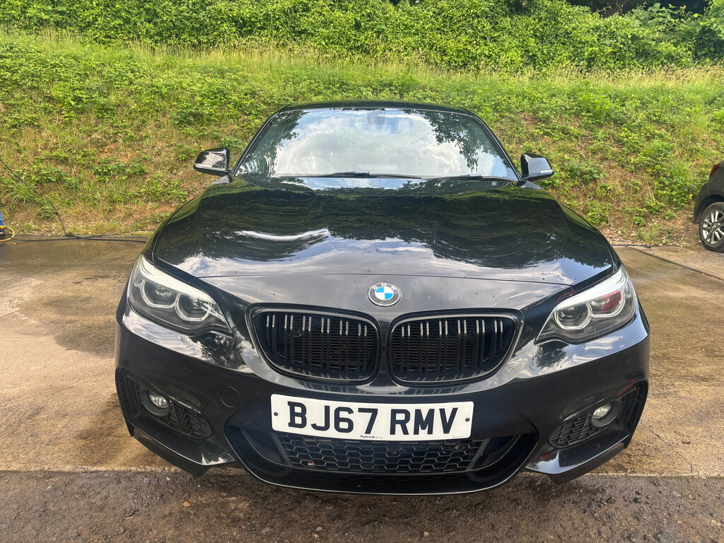 BMW 2 Series Gran Coupe 2.0 220D M Sport Coupe Euro 6 Ss BJ67RMV Black #2