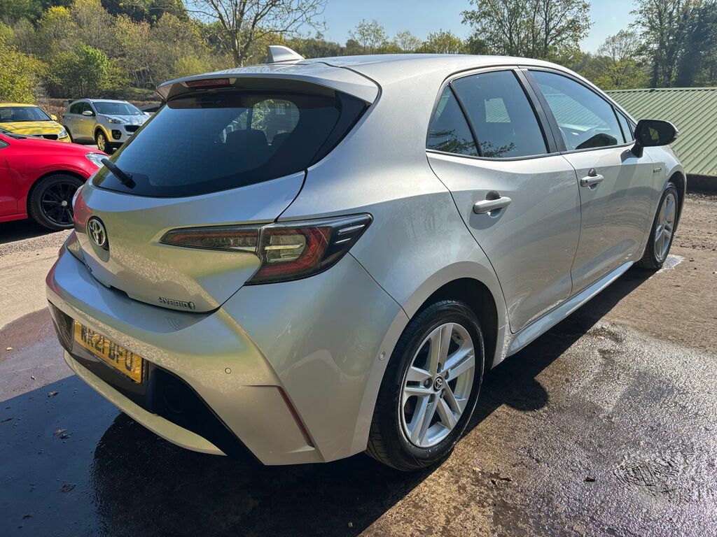 Toyota Corolla 1.8 Vvt-h Gpf Icon Tech Hatchback Hybri WR21BFO Silver #5
