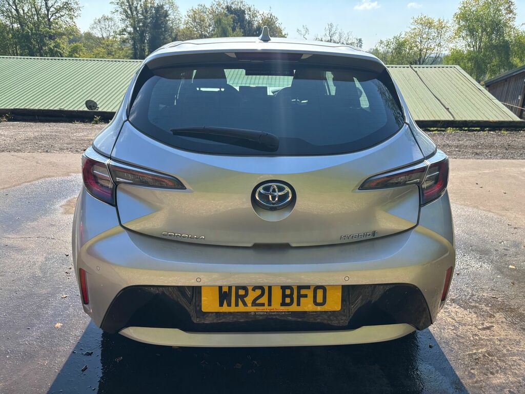 Toyota Corolla 1.8 Vvt-h Gpf Icon Tech Hatchback Hybri WR21BFO Silver #6