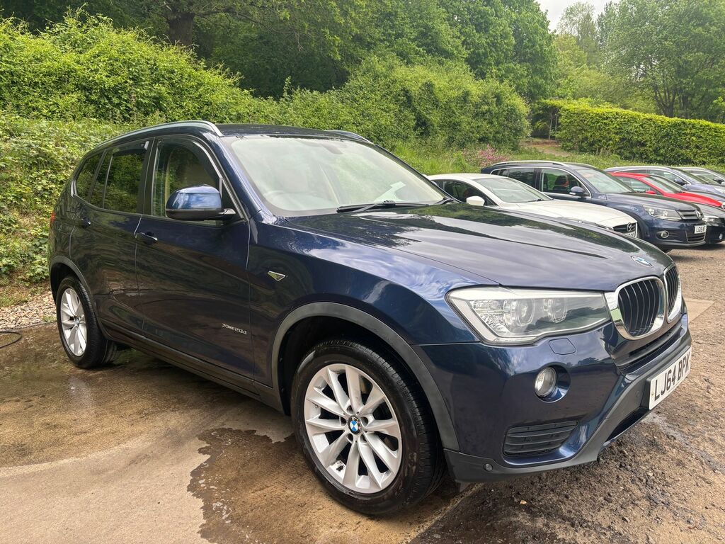 BMW X3 2.0 20D Se Suv Xdrive Euro 6 Ss LJ64BPK Blue #3