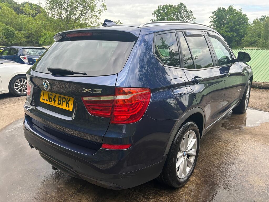 BMW X3 2.0 20D Se Suv Xdrive Euro 6 Ss LJ64BPK Blue #5