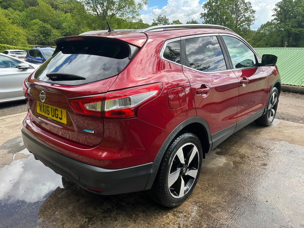 Nissan Qashqai 1.5 Dci N-tec Suv 2Wd Euro 6 S WA16UGJ Red #5