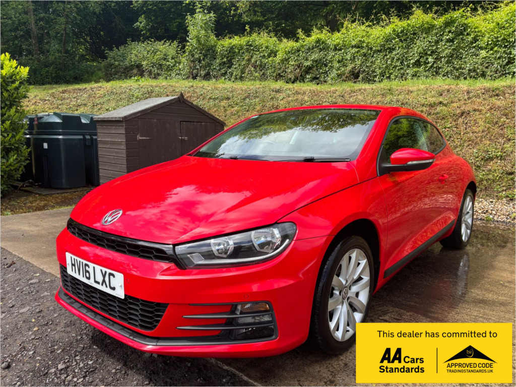 Volkswagen Scirocco 1.4 Tsi Bluemotion Tech Hatchback Manua Red
