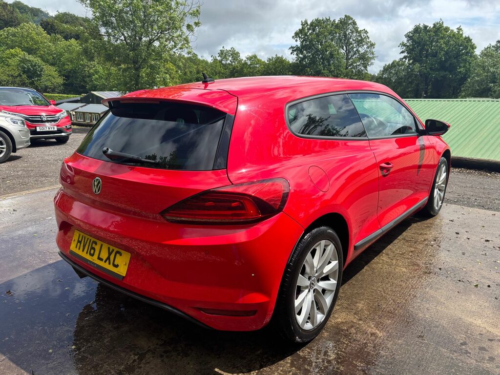Volkswagen Scirocco 1.4 Tsi Bluemotion Tech Hatchback Manua Red #5