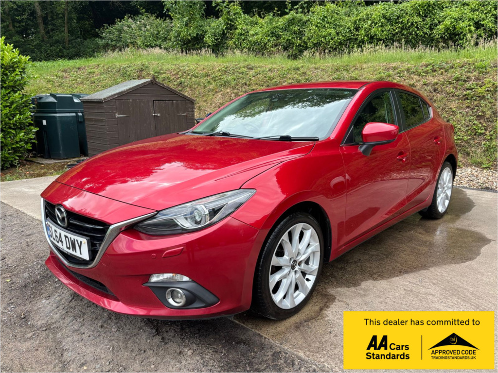 Mazda 3 2.0 Skyactiv-g Sport Nav Hatchback Manu Red