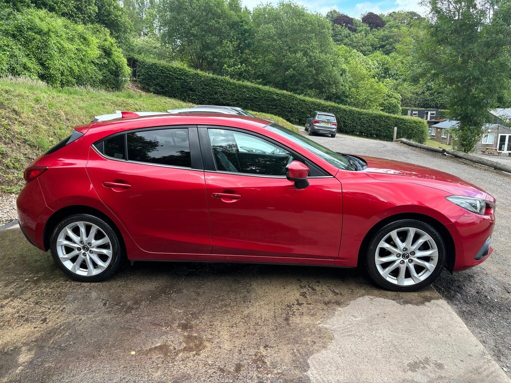 Mazda 3 2.0 Skyactiv-g Sport Nav Hatchback Manu Red #4