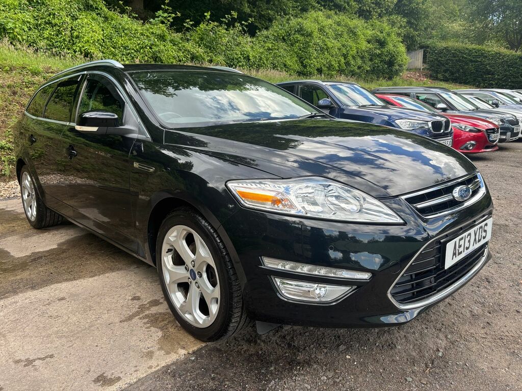 Ford Mondeo 2.0 Tdci Titanium Estate Euro 5 Black #3