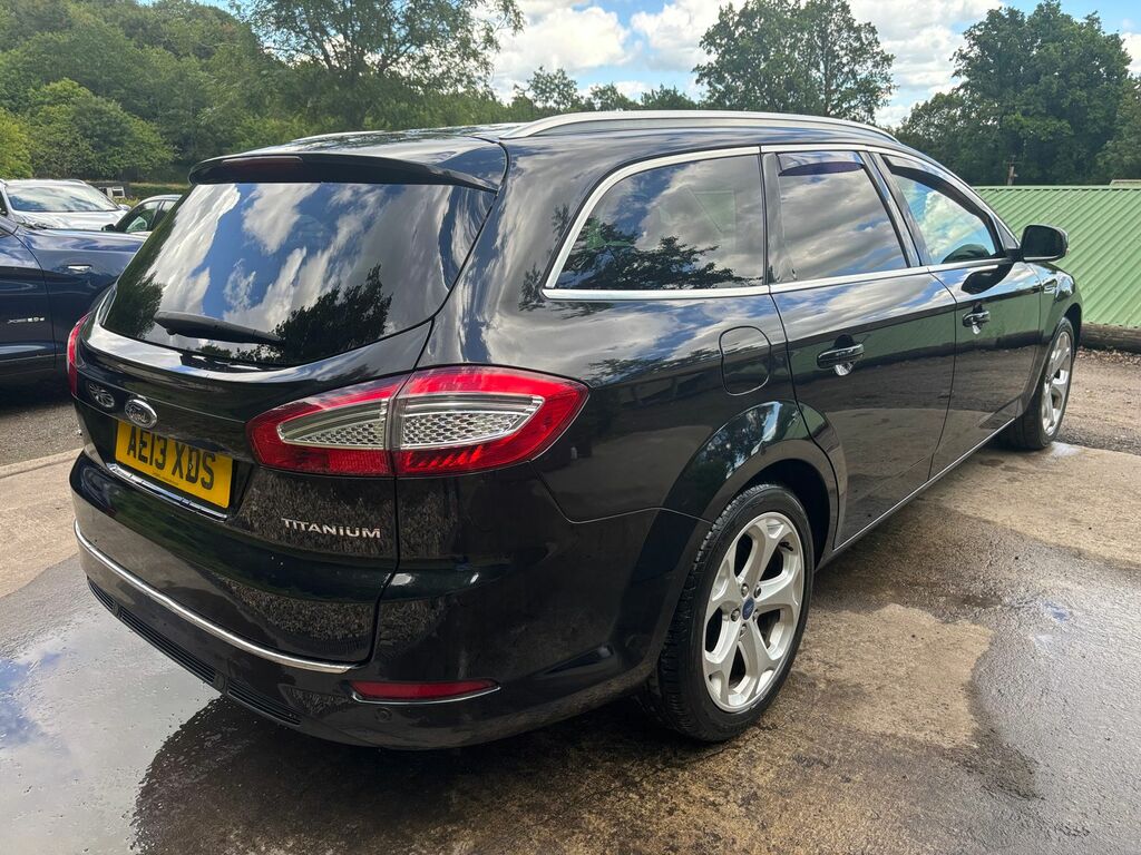 Ford Mondeo 2.0 Tdci Titanium Estate Euro 5 Black #5