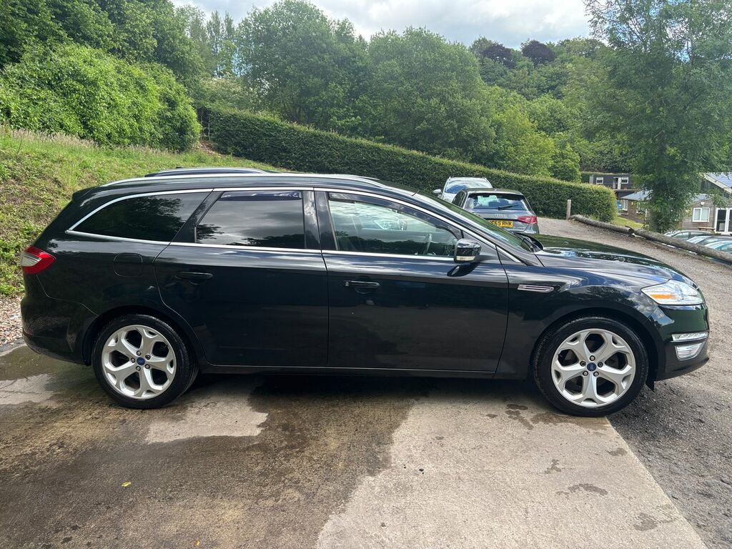 Ford Mondeo 2.0 Tdci Titanium Estate Euro 5 Black #4